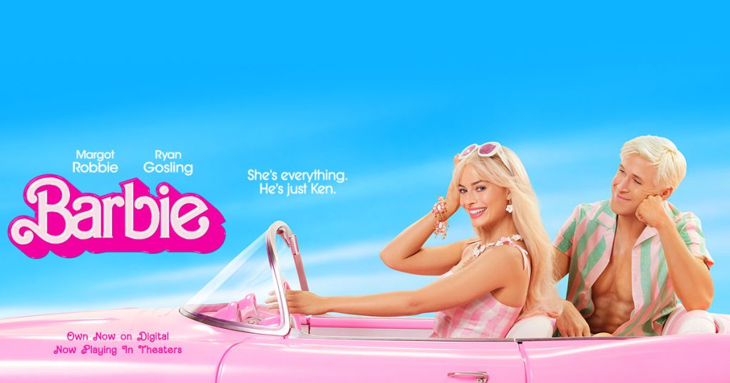 Barbie Movie Poster with Trademark