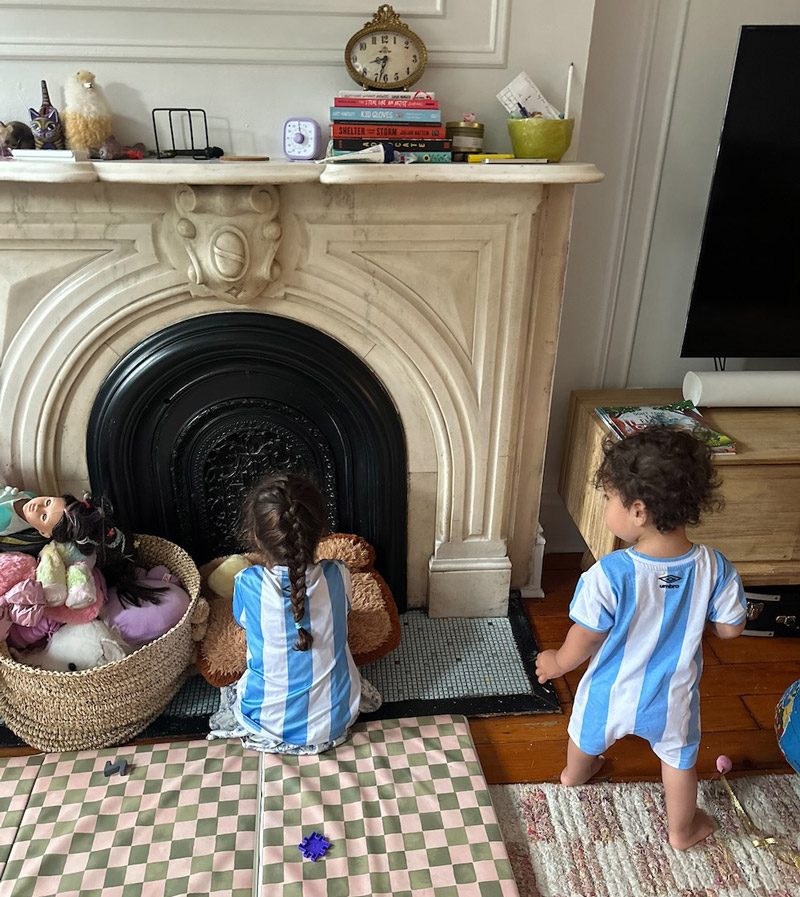 Kids in Argentina Futbol Jerseys